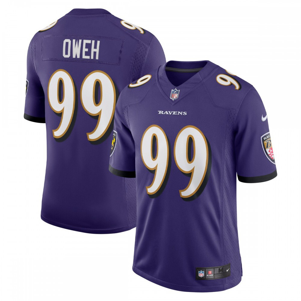 Odafe Oweh Baltimore Ravens Nike Vapor Limited Jersey - Purple-Profan Arena